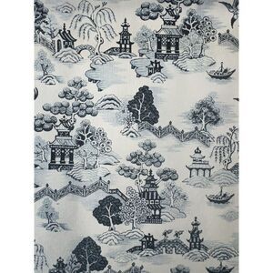 1:12 or 1" Scale Dollhouse Miniature Wallpaper China Grove  11x17 3 Sheets